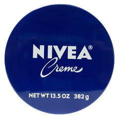 NIVEA Creme Tin 400ml closed pack for daily moisturizing on all skin types.