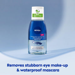 NIVEA two-phase texture blended after shaking, demonstrating effective makeup dissolution
