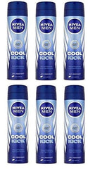 NIVEA MEN Cool Kick 150ml bottle offers refreshing protection against sweat and odor.