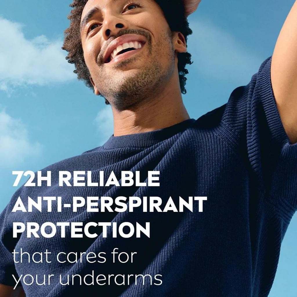 NIVEA Men Cool Kick roll-on application for quick-dry, sweat-free comfort.