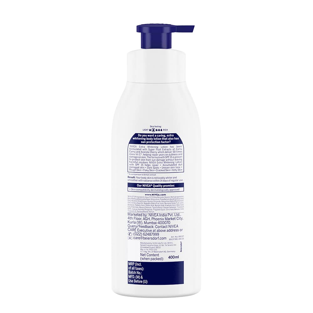 NIVEA Natural Glow outdoors scene with SPF protection guidance