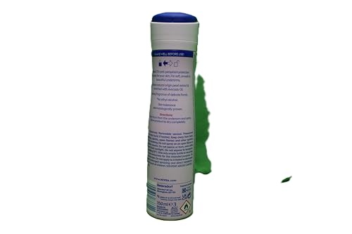 NIVEA Pearl Beauty antiperspirant with dermatologically tested care label.