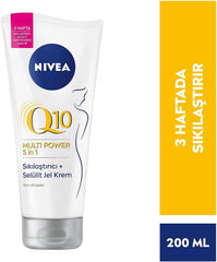 NIVEA Q10 L-Carnitine Lotus extract close-up highlights skin-plumping texture