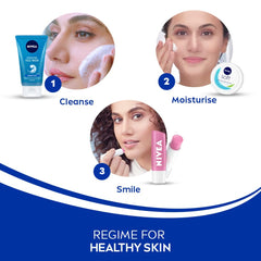 NIVEA Refreshing Face Wash foam—cooling, lightweight cleansing experience
