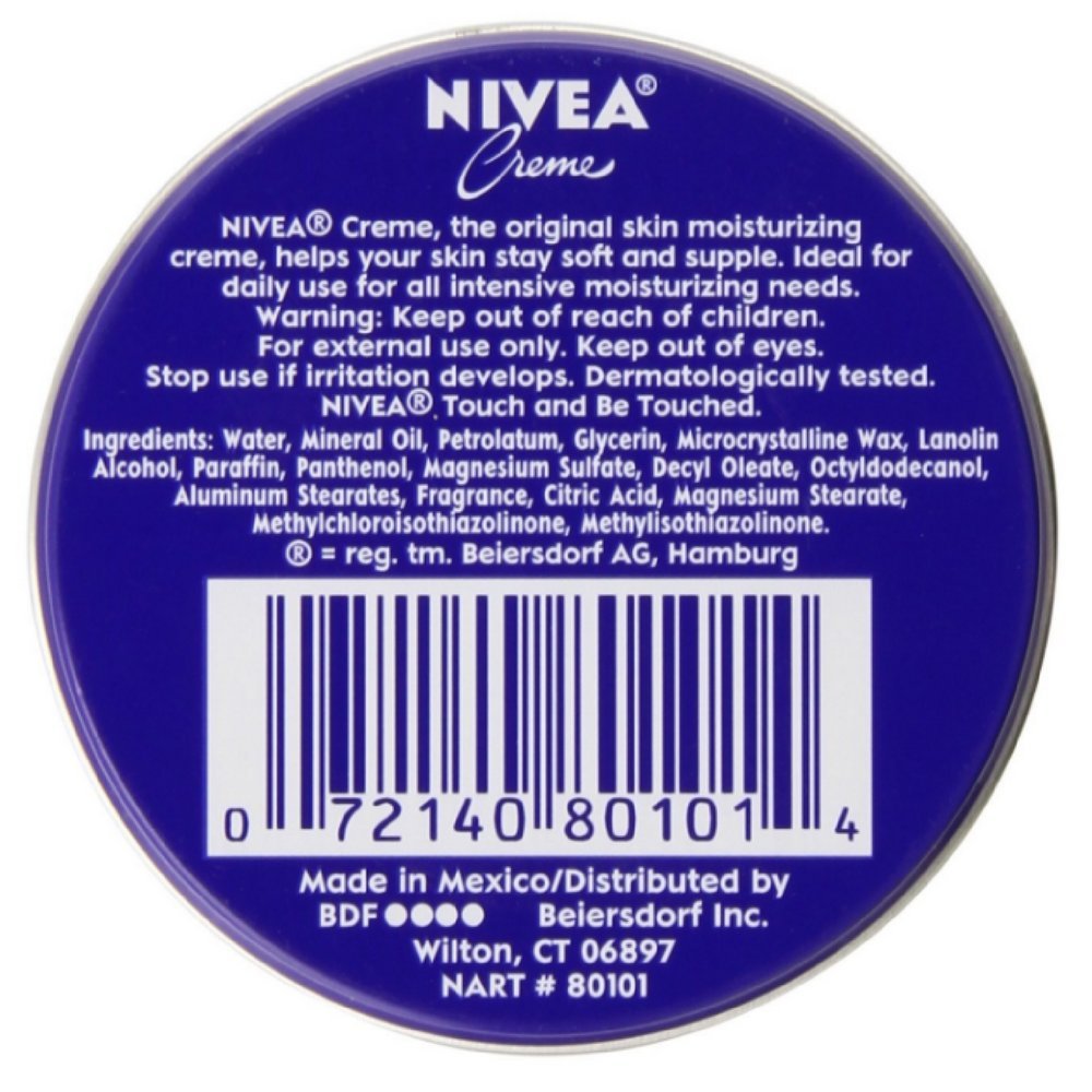 NIVEA Skin Creme application shot suggests travel-friendly moisture for hands and face.