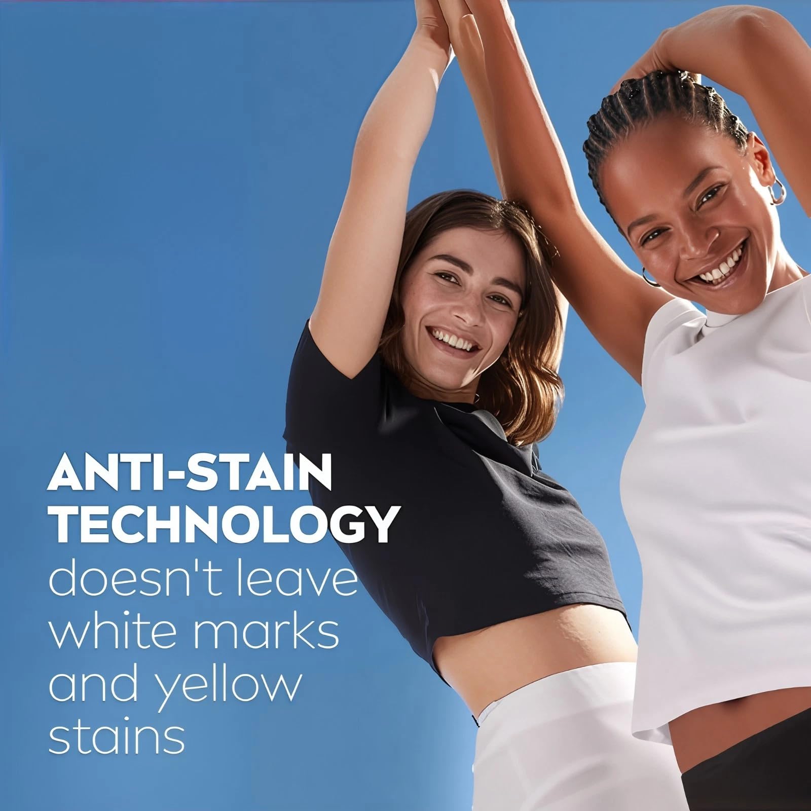 NIVEA Women Invisible Clear Roll-On applying underarm for long-lasting odor control