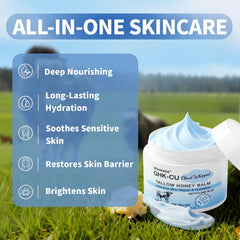 Nivexis Grass-fed tallow and honey ingredients emphasize nourishing barrier-supporting formulation