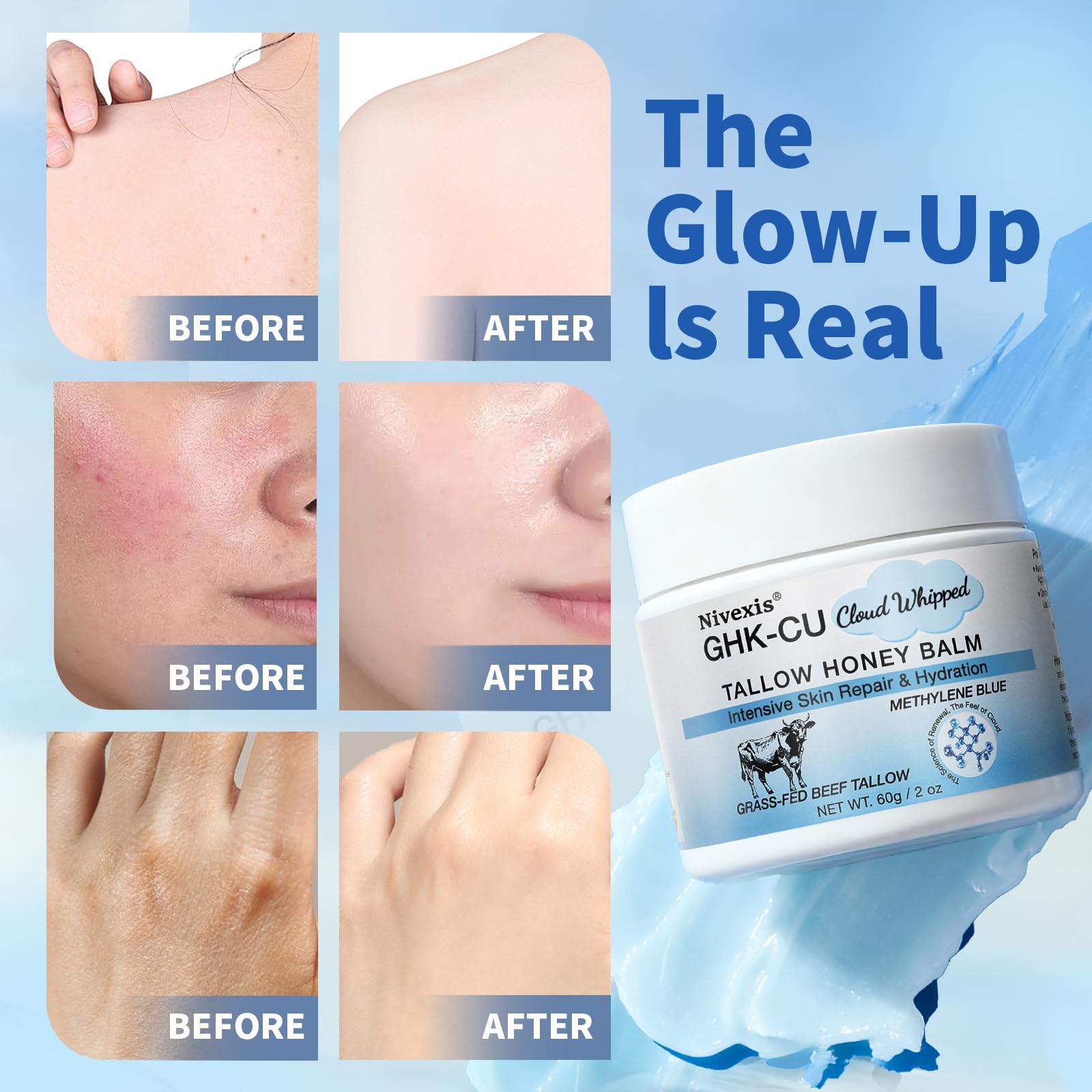 Nivexis Methylene Blue antioxidant shot conveys strong radical protection for healthier skin