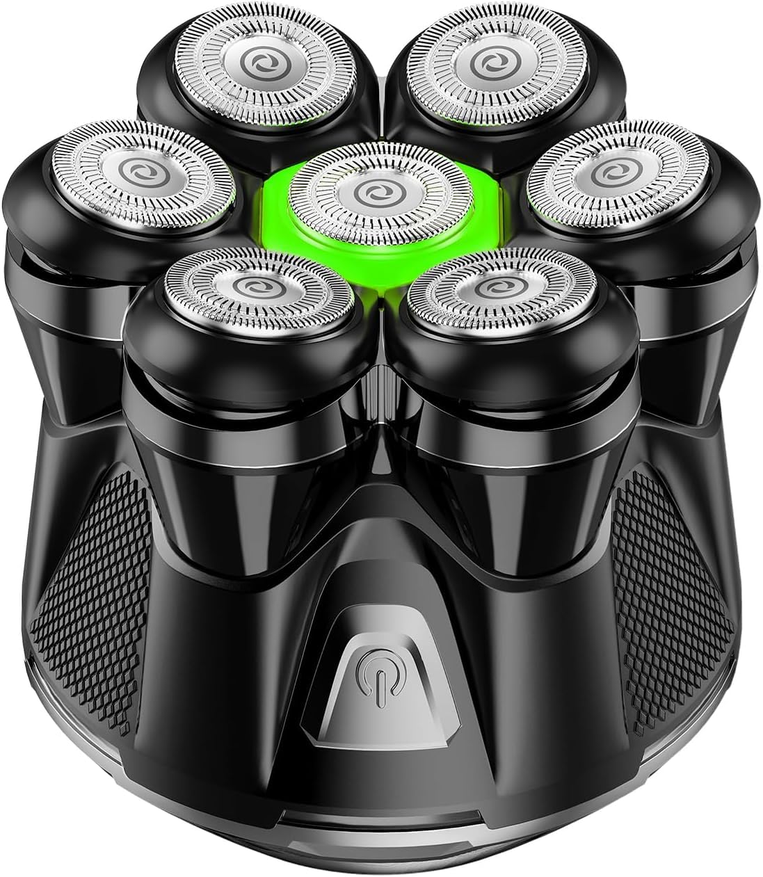 NiWUIO rechargeable head shaver waterproof for smooth head and face shave with hypoallergenic comfort.