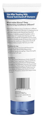 Nizoral anti-dandruff shampoo foaming lather demonstrates effective cleansing between washes