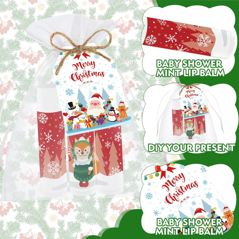 Nlicrst Christmas lip balm 10g size—compact, purse-friendly lip care on the go.