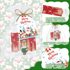 Nlicrst Christmas lip balm 10g size—compact, purse-friendly lip care on the go.