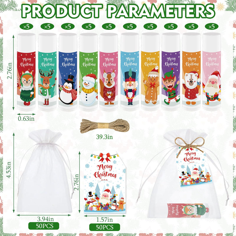 Nlicrst lip balm patterns collection—festive designs to delight recipients.