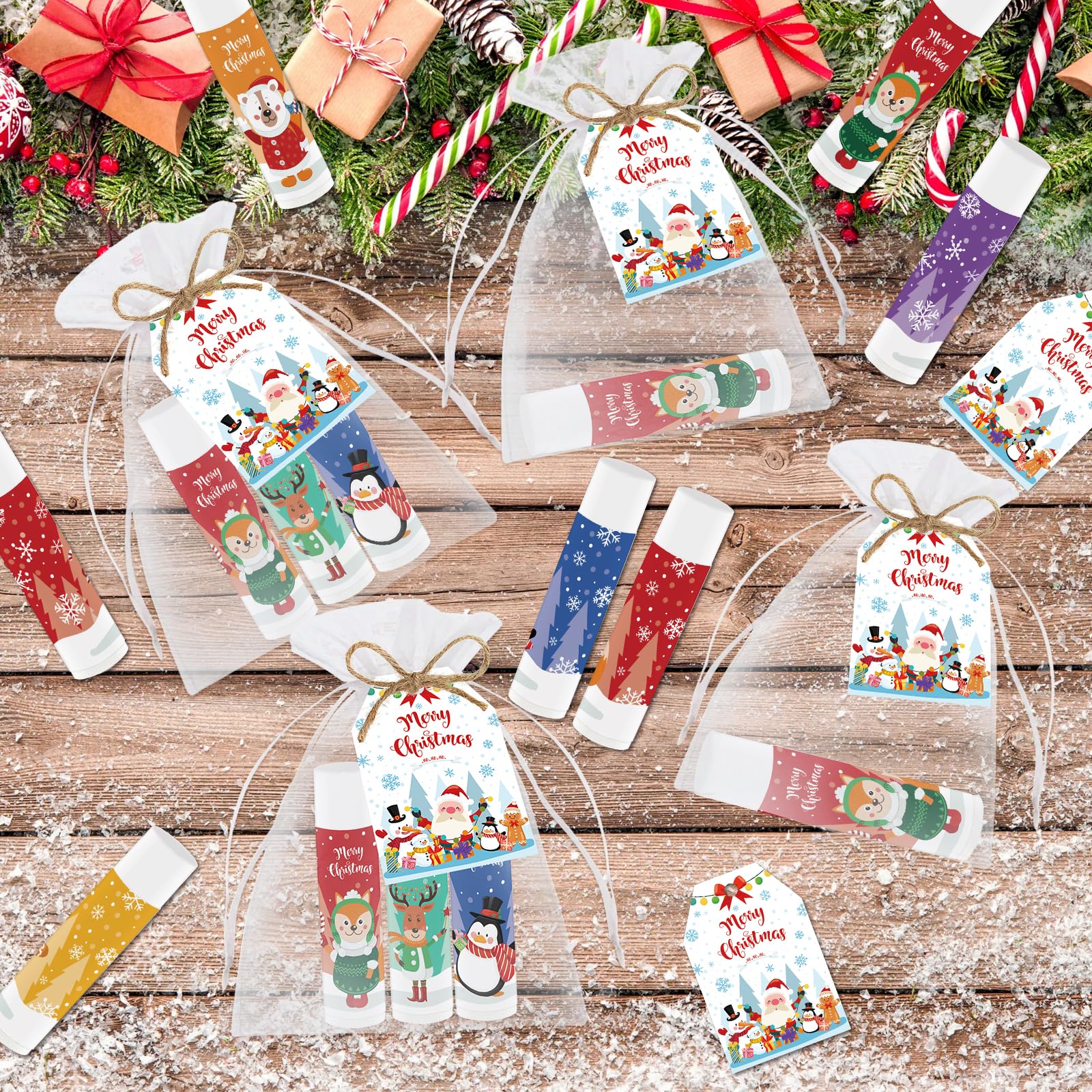 Nlicrst organza bags included—for chic gift presentation.