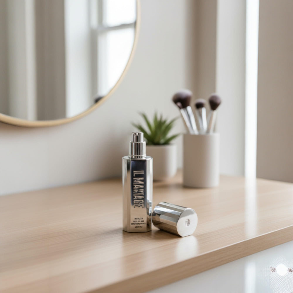 Professional-approved primer image shows grip and smoothing prep for flawless makeup.