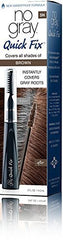 No Gray Quick Fix brown applicator shows instant root touch up for on-the-go color