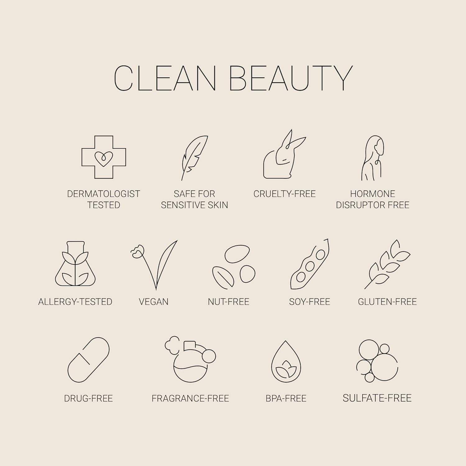 No Makeup Makeup cruelty-free logo signals ethical beauty choices.