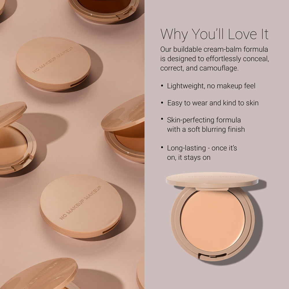 No Makeup Makeup Foundation enriched with squalane and white tea nourishes while concealing.