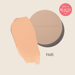 No Makeup Makeup Foundation swatch in Warm Deep reveals golden glow.