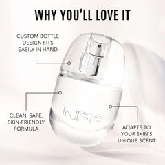 No Makeup Makeup No Fragrance Fragrance application-dab shows gentle skin friendly use