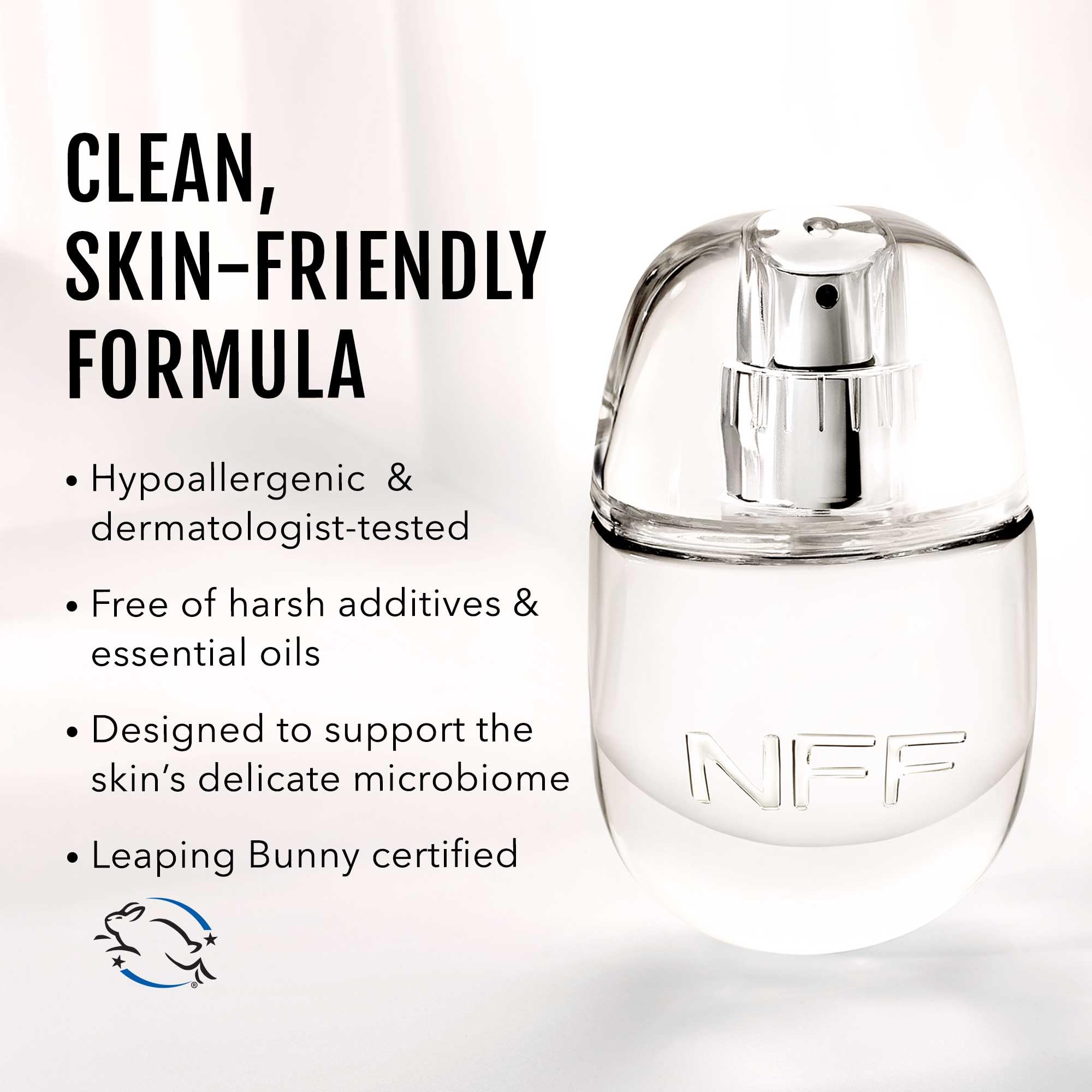 No Makeup Makeup No Fragrance Fragrance note-graphic displays top heart base layers