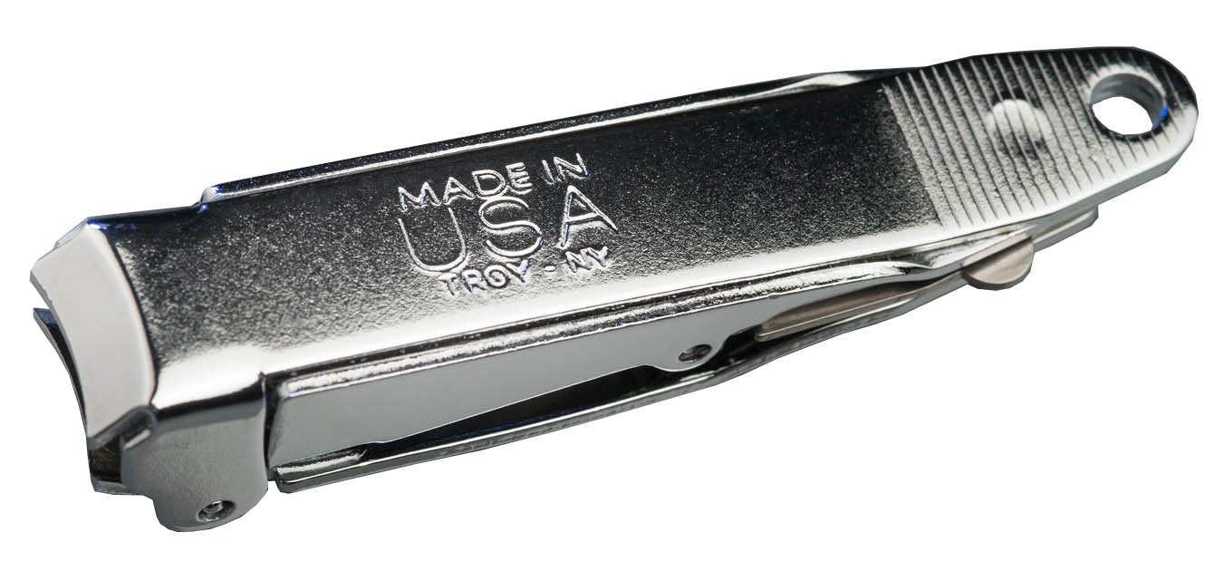 No-mes fingernail clipper – ergonomic grip for comfortable precise clipping.