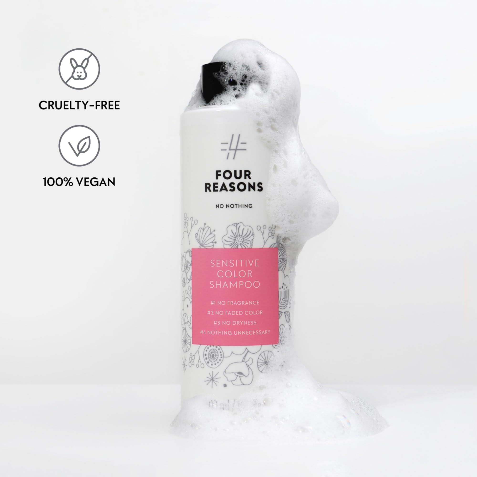 No nothing dermatologist-tested allergy label reassures sensitive-skin users.