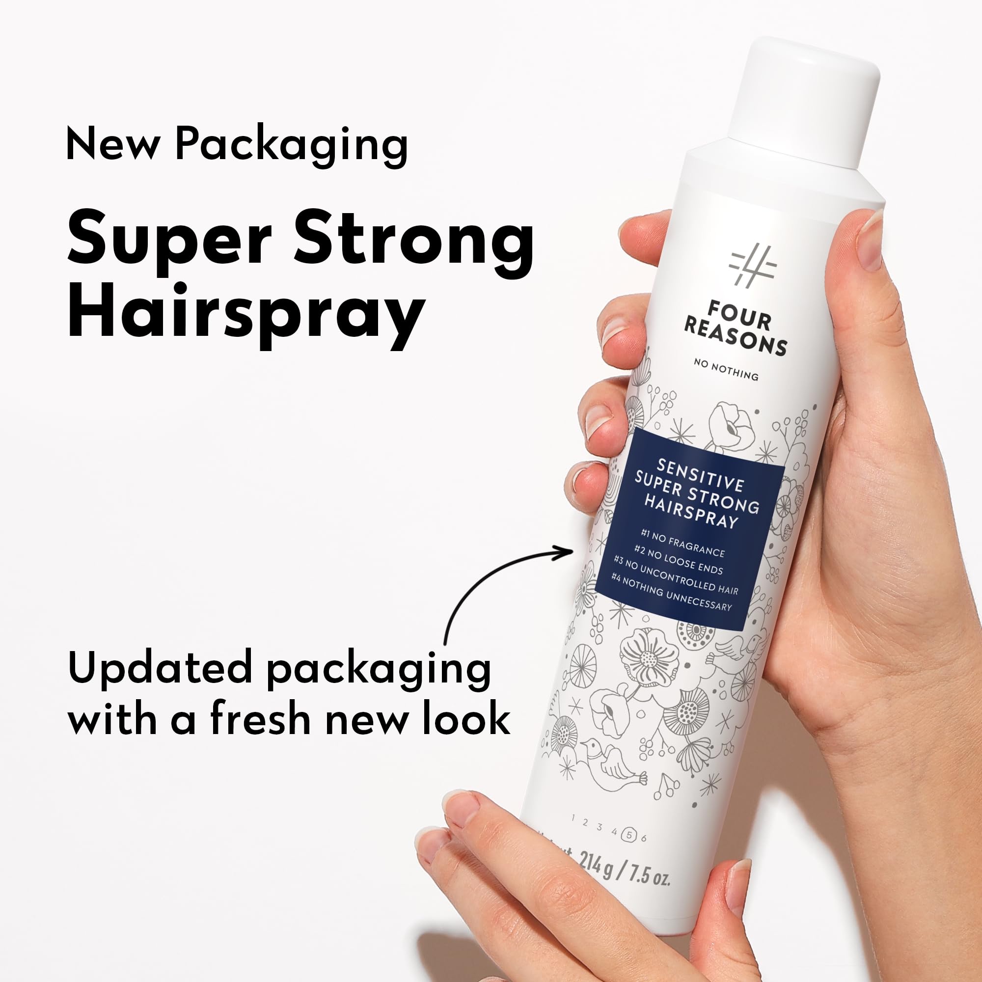 No nothing extra hold spray mist highlights a strong grip for steady styling through busy days.