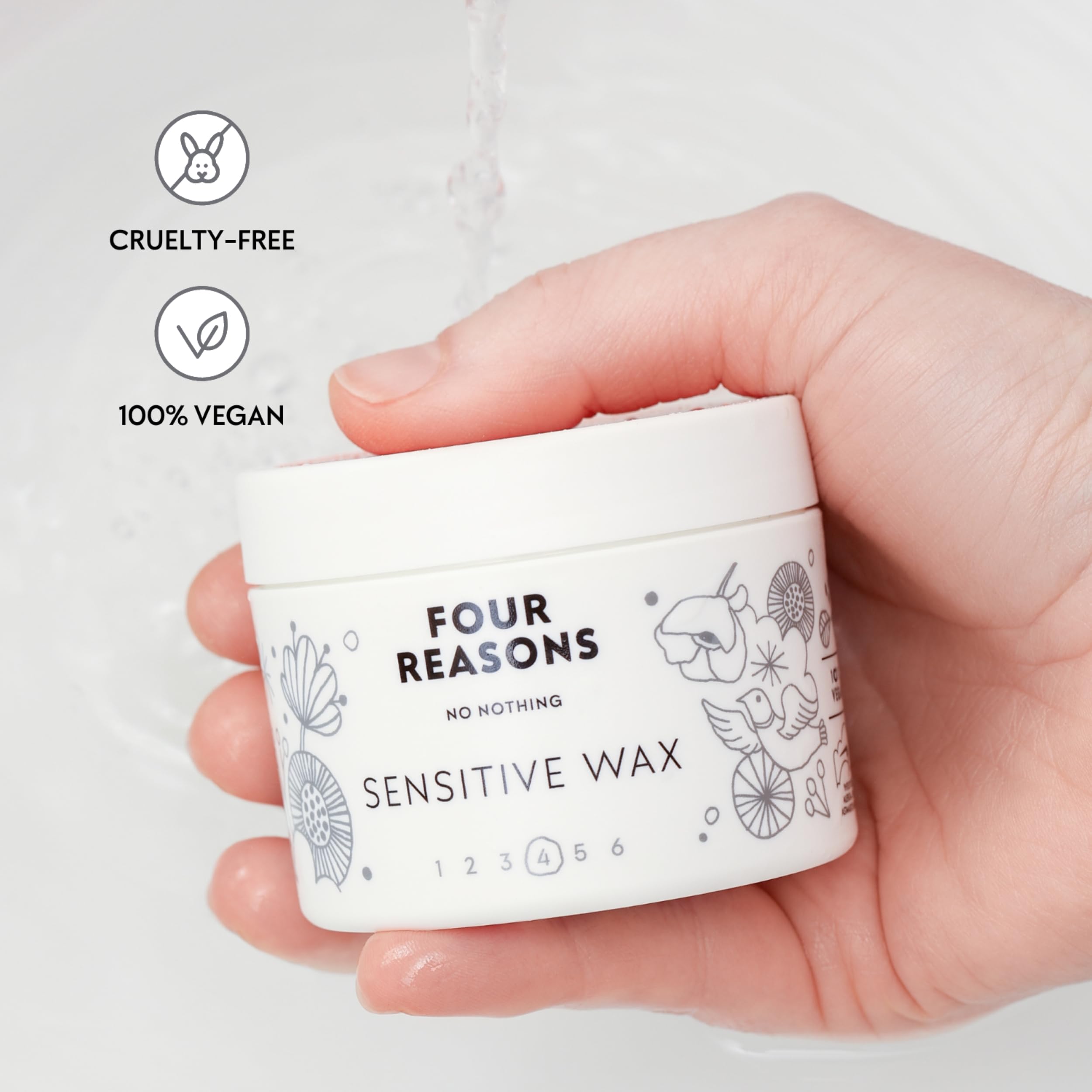 No Nothing Hair Wax bamboo-extract castor-oil nourishes while styling