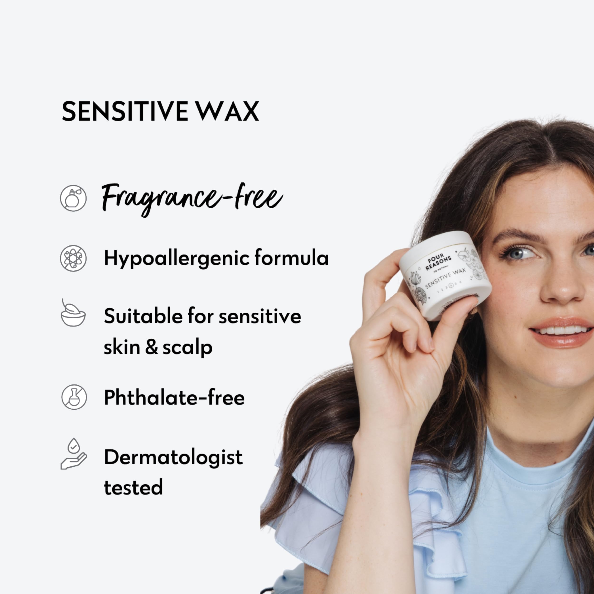 No Nothing Hair Wax texture-detail highlights defined textured finishes