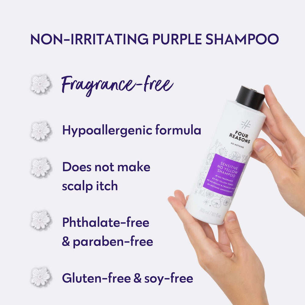 Bio-based sugarcane bottle packaging for No Nothing shampoo.