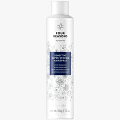 No nothing sensitive unscented hairspray bottle demonstrates fragrance-free, long-lasting hold for sensitive scalps.