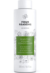 No nothing Sensitive Volume Conditioner bottle front, fragrance-free formula for sensitive scalps.