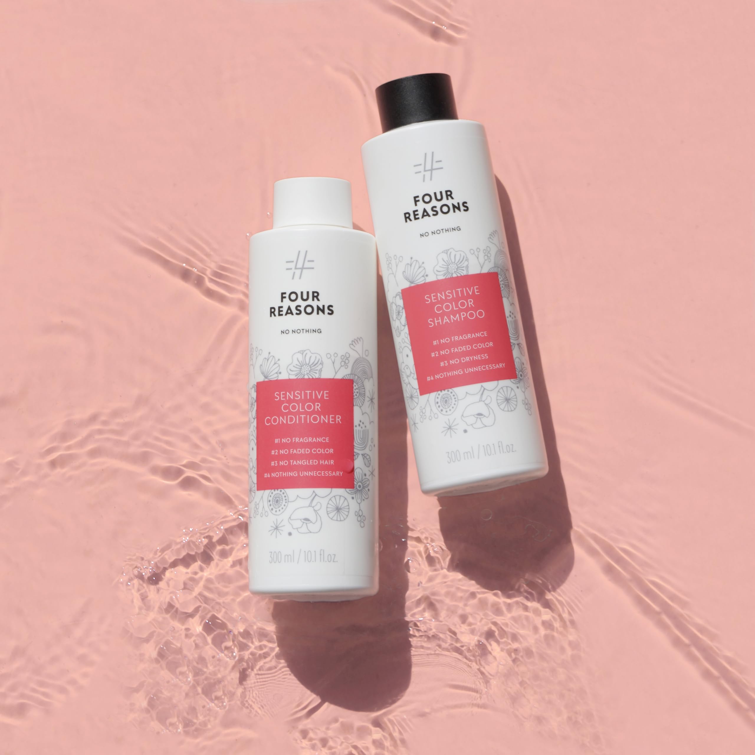 No nothing unscented rinse ideal for color-treated hair after cleansing.