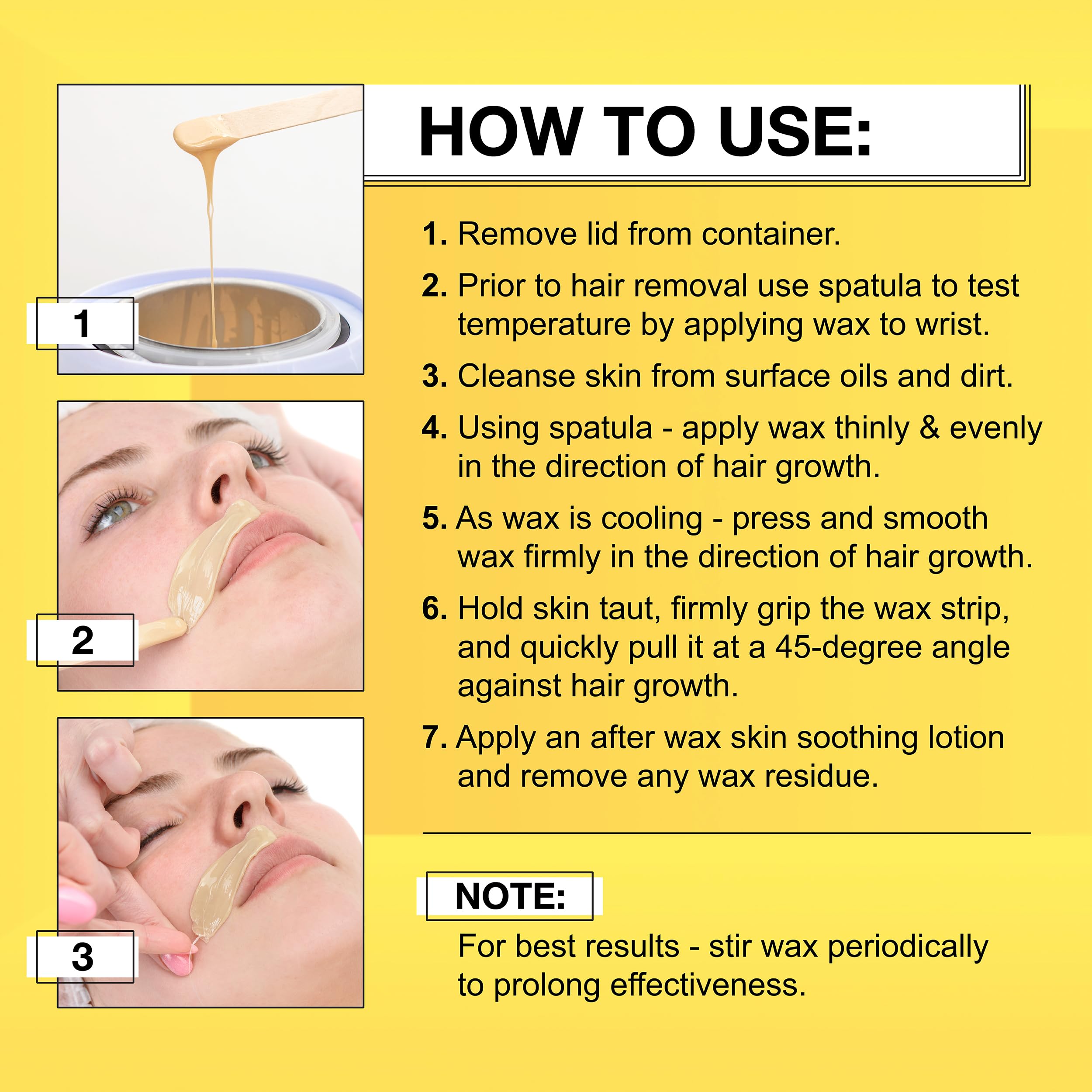 No Tweeze 4 oz packaging highlights convenient at-home waxing kit.
