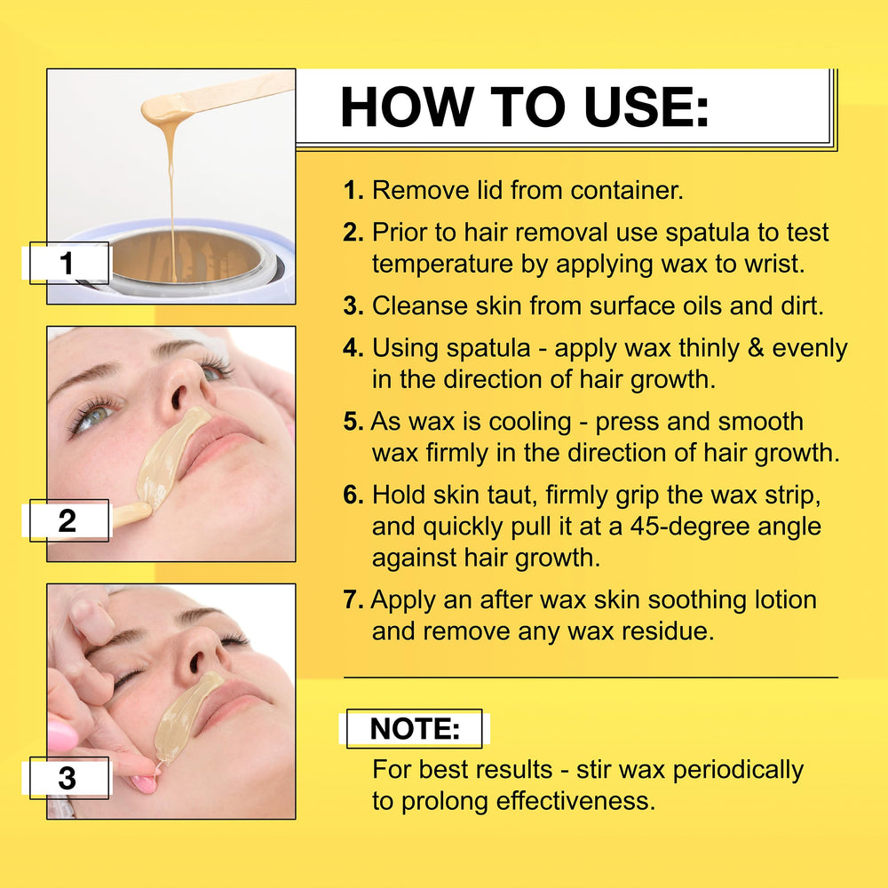 No Tweeze 4 oz packaging highlights convenient at-home waxing kit.
