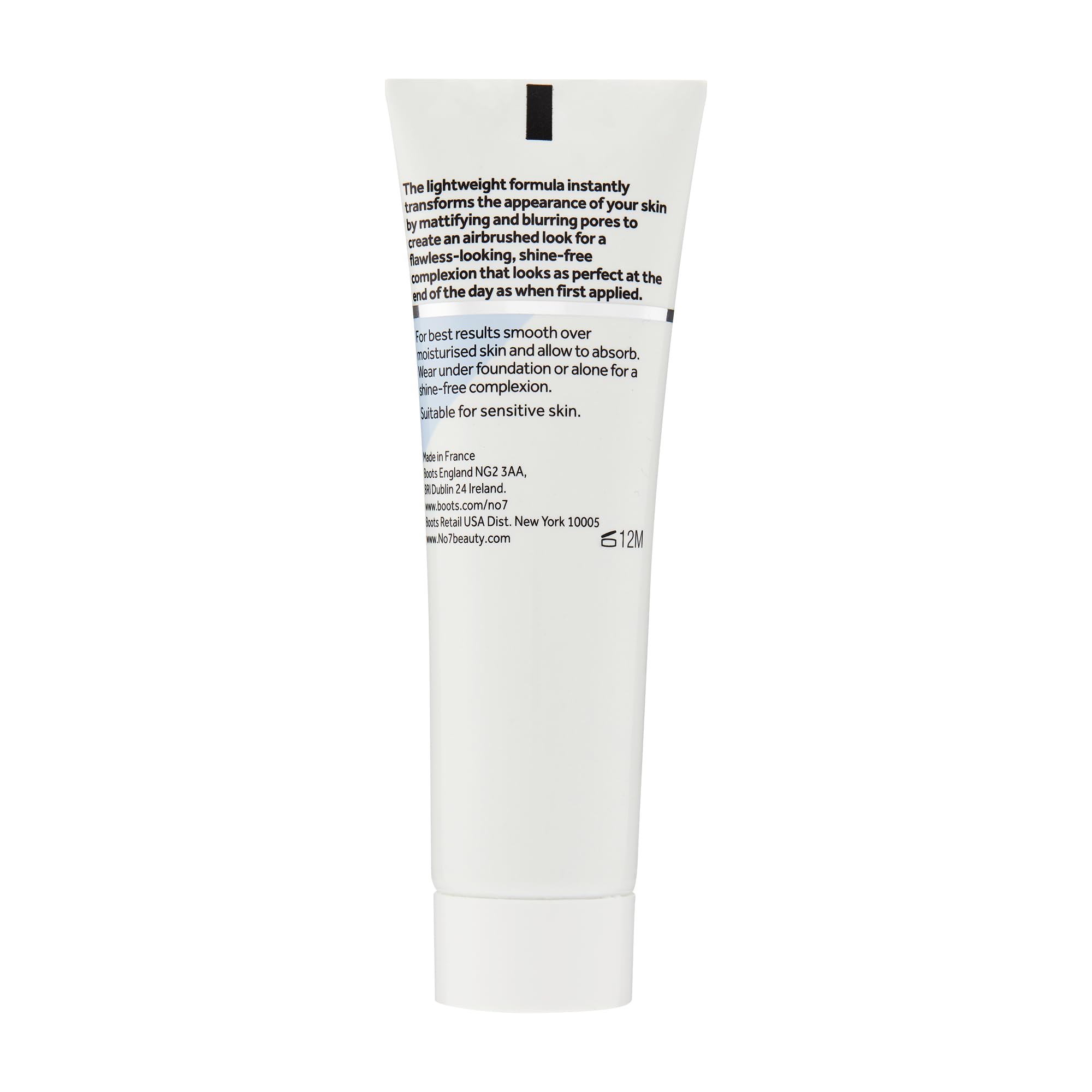 No7 Airbrush Away primer reduces shine for porcelain-skin look