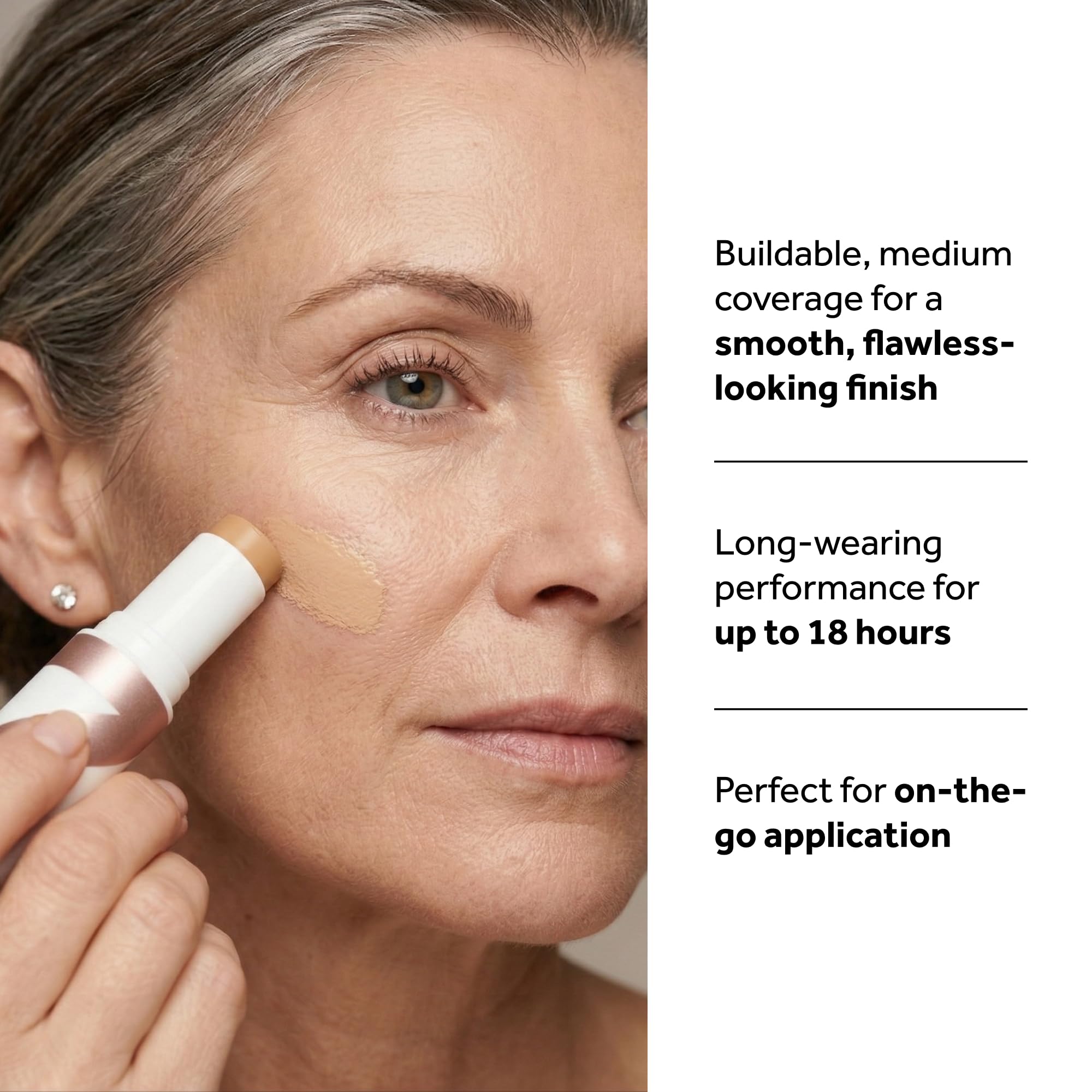No7 hand swatch demonstrating buildable medium coverage and natural finish