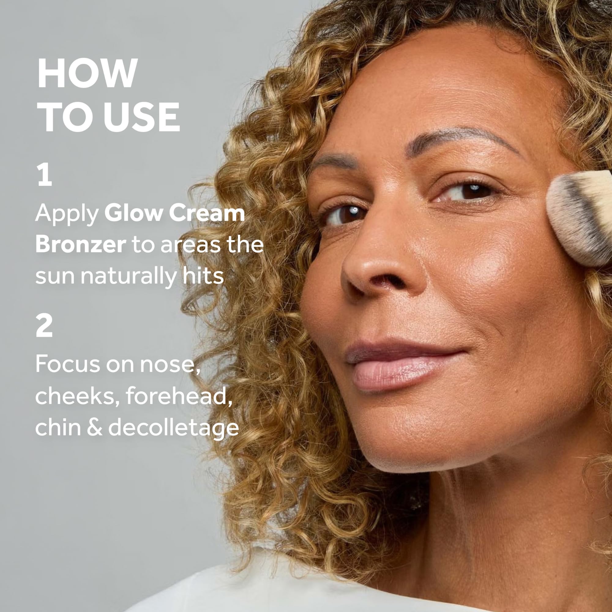 No7 application with fingers on cheek showing effortless blending and natural finish