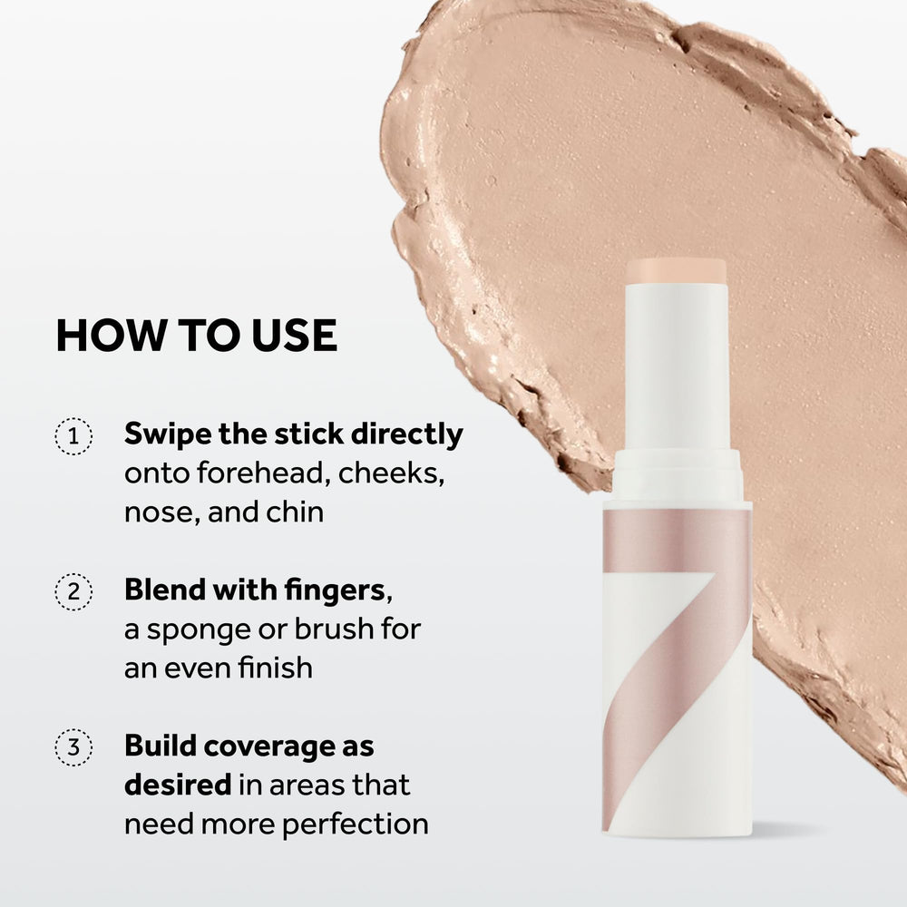 No7 blending with sponge showing easy application and seamless blending benefit