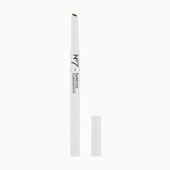 No7 brow pencil angled tip close-up for precise shaping and clean edges