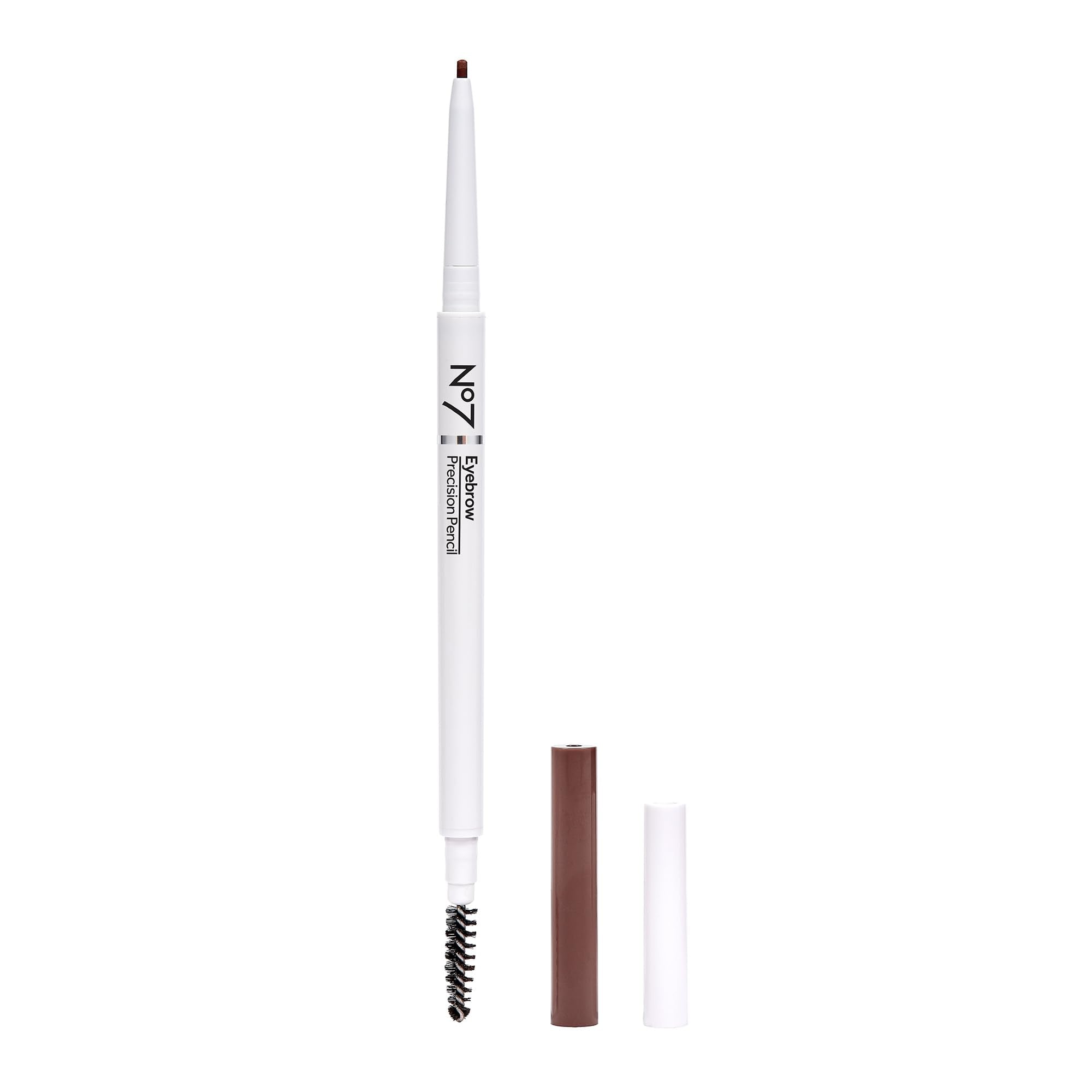 No7 pencil on vanity mirror suggesting easy daily grooming routine