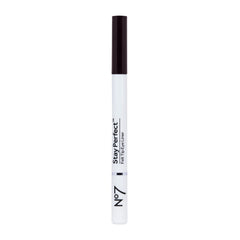 No7 brown felt-tip front packaging showing compact pen design and shade