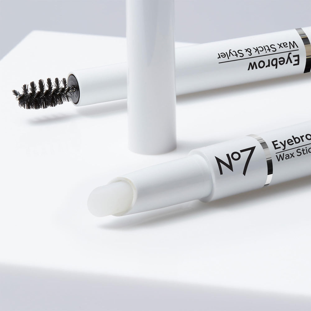 No7 product on a bathroom vanity lifestyle shot showing daily routine ease