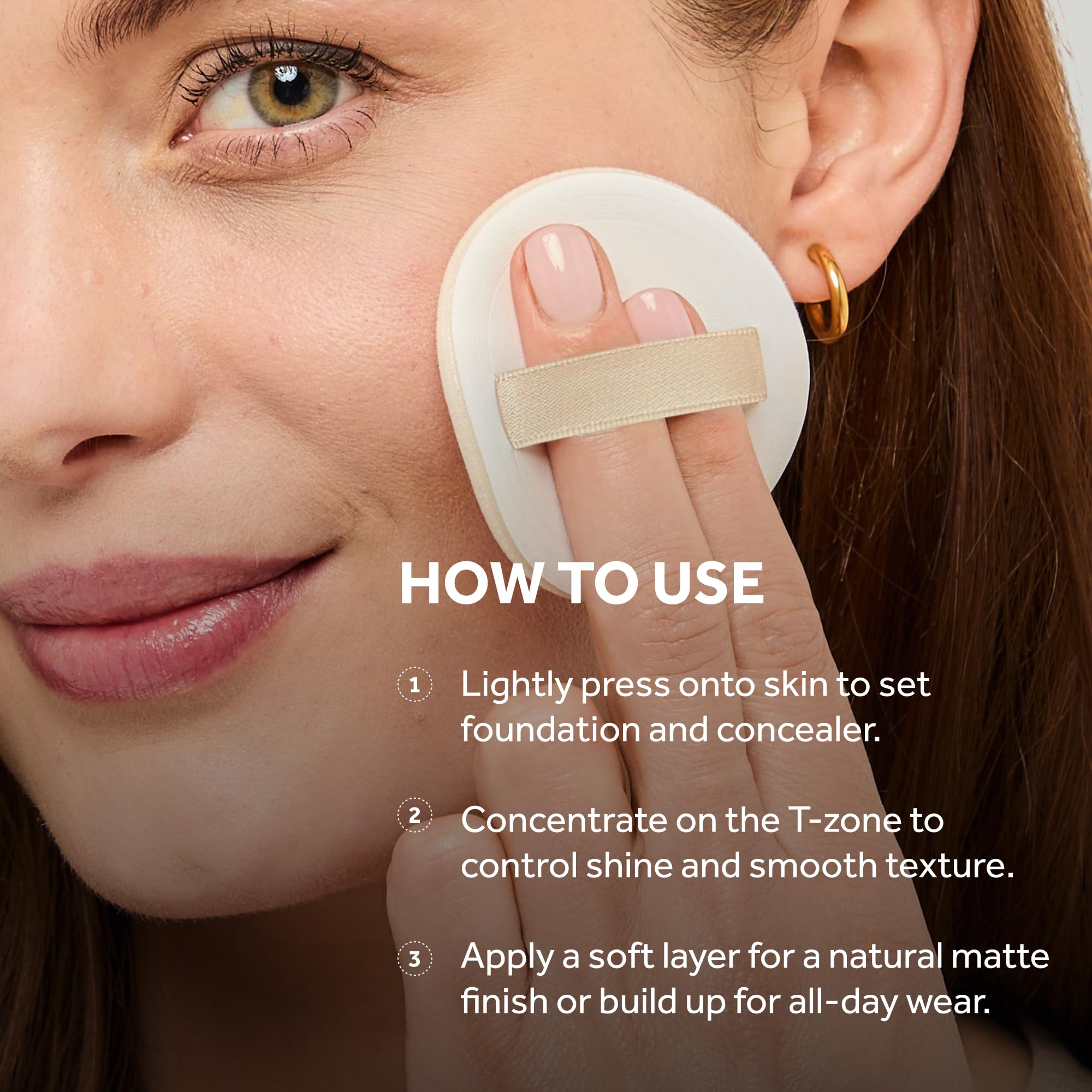 No7 compact interior with applicator puff for precise touch-ups