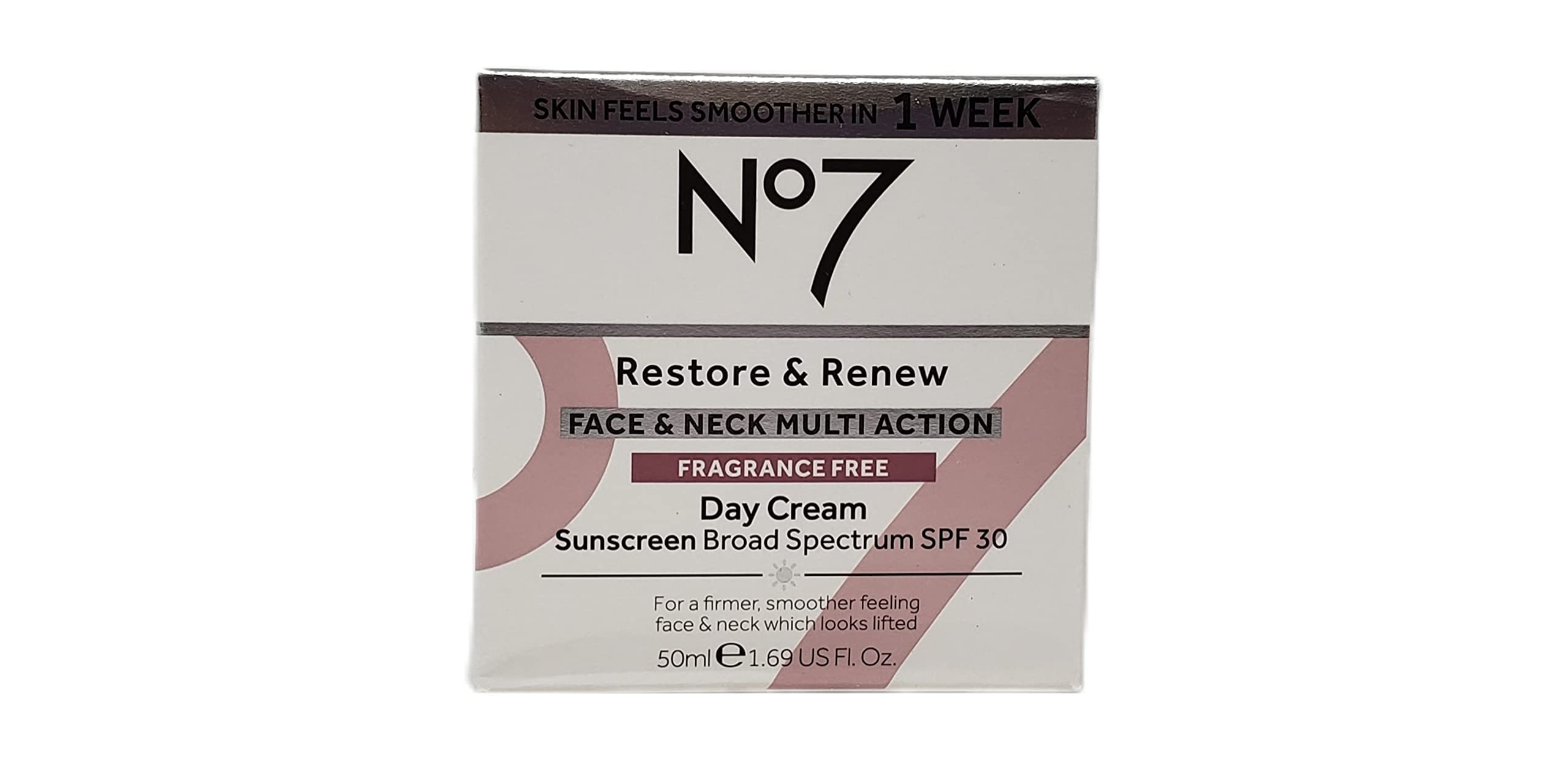 No7 day cream texture close-up demonstrating lightweight spreadable formula benefit