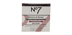 No7 day cream texture close-up demonstrating lightweight spreadable formula benefit