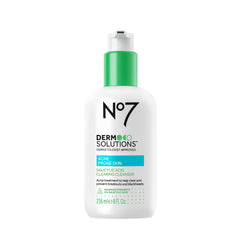 No7 front packaging showing cleanser bottle and branding for clear identification