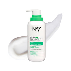 No7 Derm Solutions limpiador facial cremoso para piel seca y sensible.