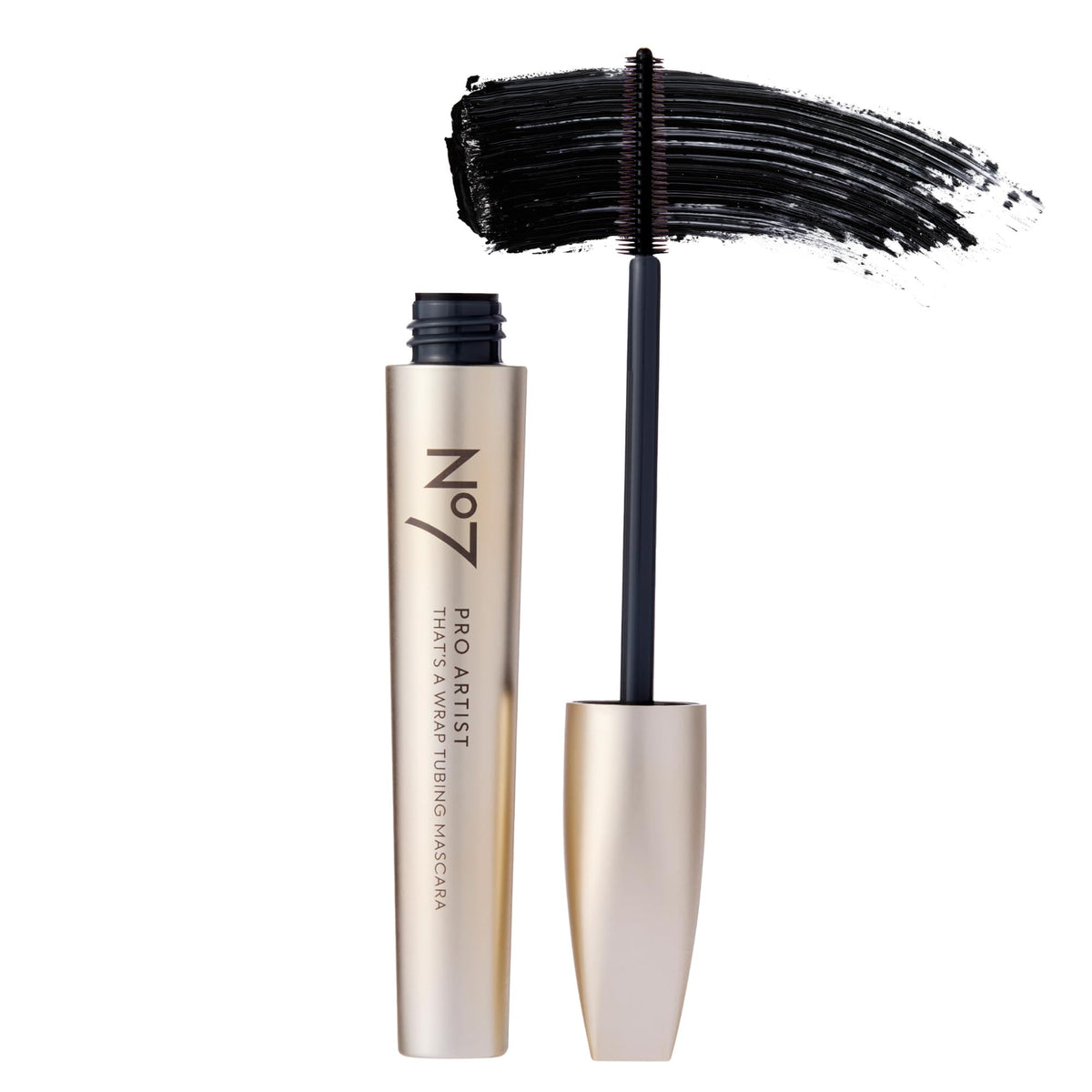 No7 front packaging showing product and benefit of long-lasting wear